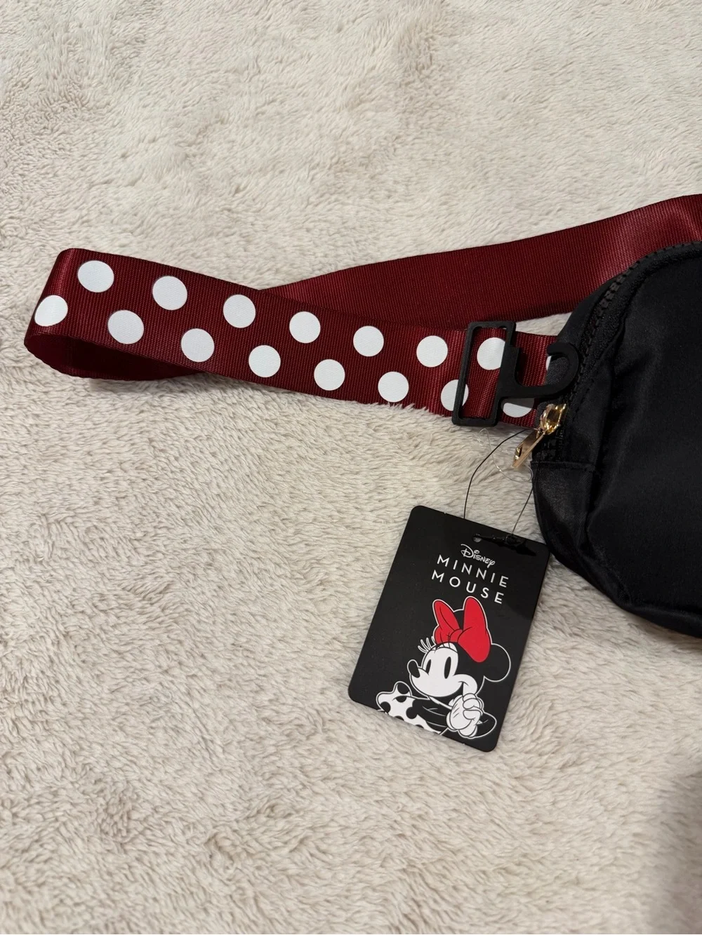 NWT disney minnie mouse fanny pack bag